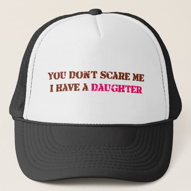 i have a daughter trucker hat (Front)