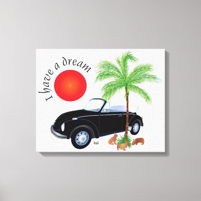 I have a dream canvas print (Front)