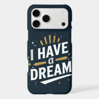 I Have a Dream Inspirational Typography Art