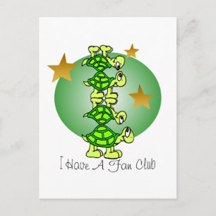 I Have A Fan Club Postcard