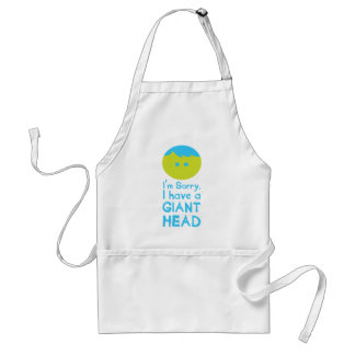 I Have a Giant Head Standard Apron