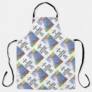 I Have A Layered Outlook On Life Grand Canyon Apron