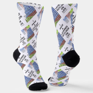 I Have A Layered Outlook On Life Grand Canyon Socks