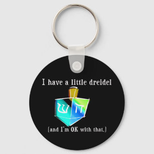 I Have a Little Dreidel Keychain