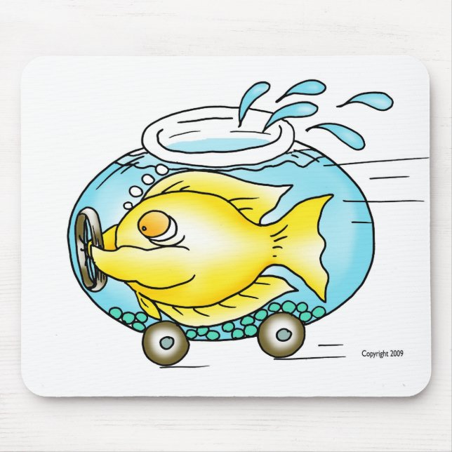 I have a need for speed! mouse mat (Front)