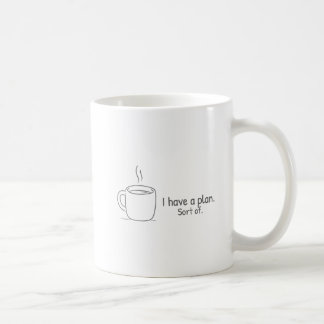 I have a plan. Sort of. Coffee Mug