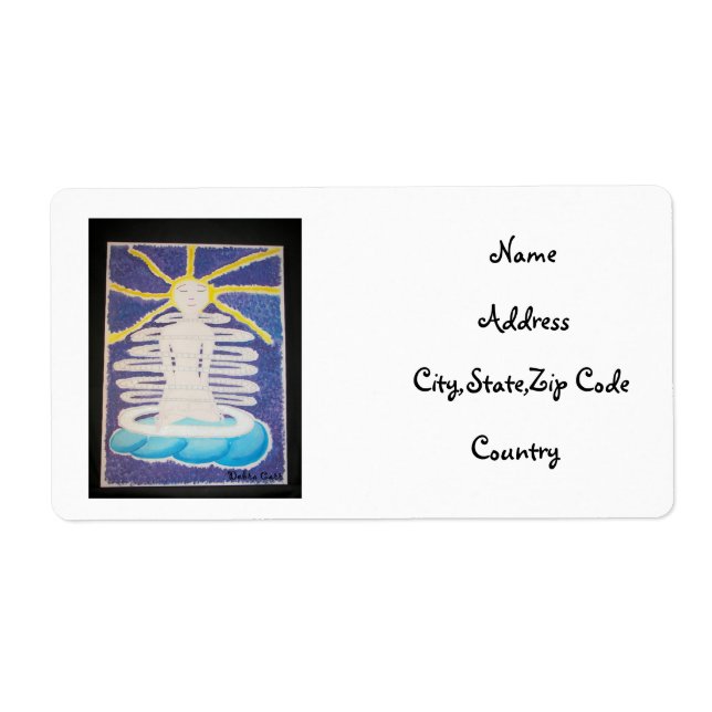 I have always been-address label (Front)