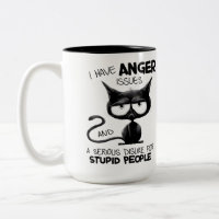 I Have Anger Issues Funny Cat Lover Gift 