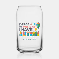 I Have Autism ID Personalised Name