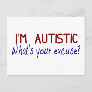 I Have Autism Postcard