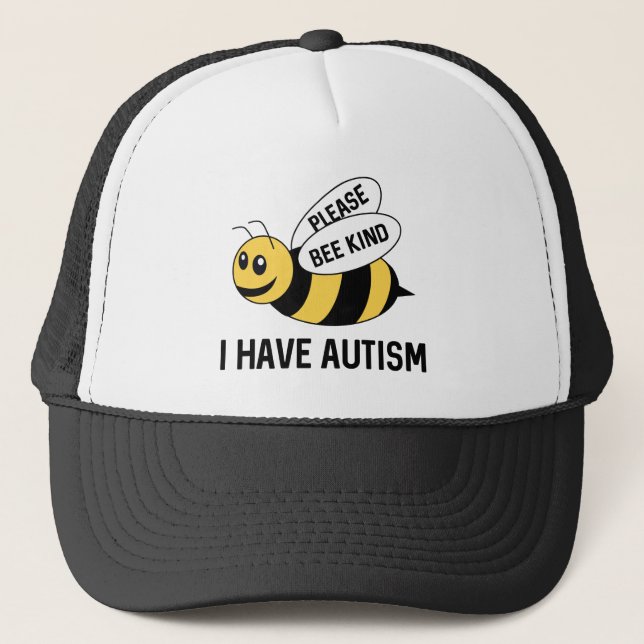 I Have Autism Trucker Hat (Front)