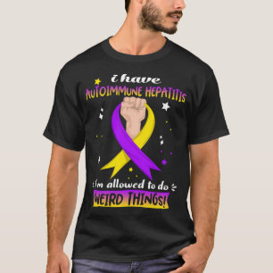 I Have Autoimmune Hepatitis Funny Warrior T-Shirt