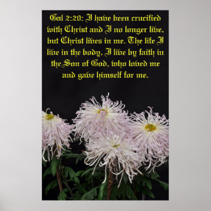 I have been crucified with Christ Poster