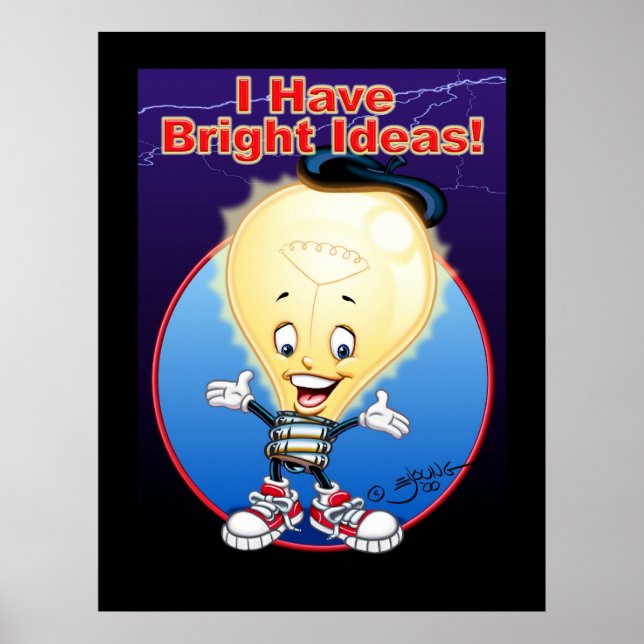 I Have Bright Ideas! Poster (Front)
