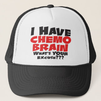 I Have Chemo Brain Trucker Hat