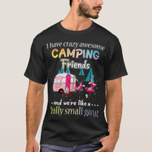 I Have Crazy Awesome Camping Friends And Were Like T-Shirt