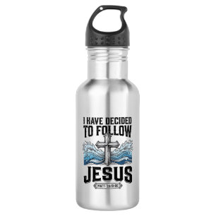 I Have Decided To Follow Jesus Vintage Shirt 532 Ml Water Bottle