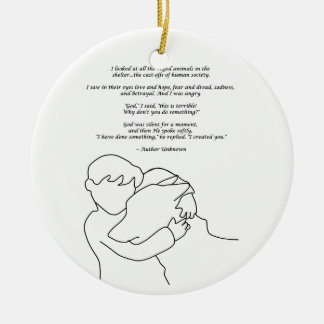 I Have Done Something Ceramic Tree Decoration