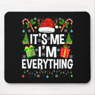 I Have Everything I Need Couples Pajamas Christmas Mouse Mat