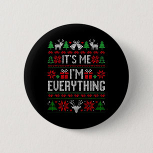 I Have Everything I Want For Christmas Xmas Couple 6 Cm Round Badge