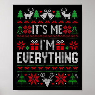 I Have Everything I Want For Christmas Xmas Couple Poster