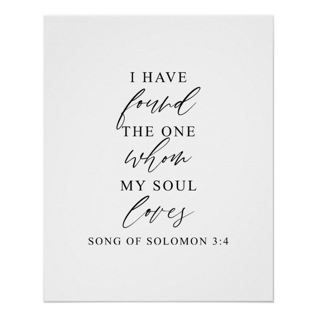 I Have Found the One Wedding Sign (Front)