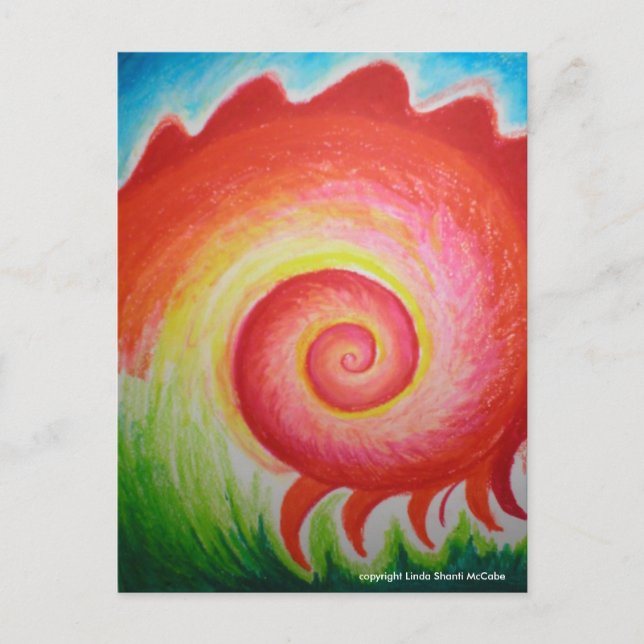 I have lots of feelings affirmation postcard (Front)