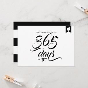 I Have Loved You For Days Anniversary Love Card