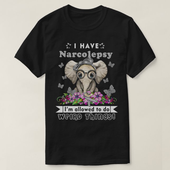I have Narcolepsy Awareness  T-Shirt (Design Front)