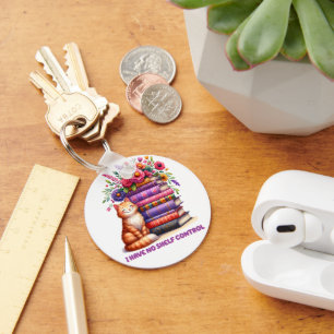 I have no shelf control kitty key ring