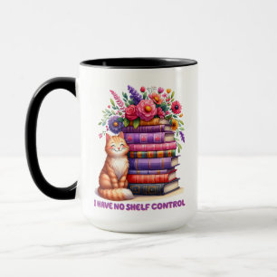 I have no shelf control kitty mug