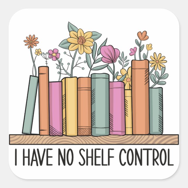 I have no shelf control square sticker (Front)