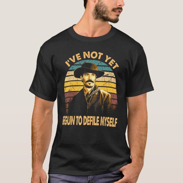 I Have Not Yet Begun To Defile Myself Graphic Tomb T-Shirt (Front)