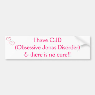 I have OJD bumper sticker