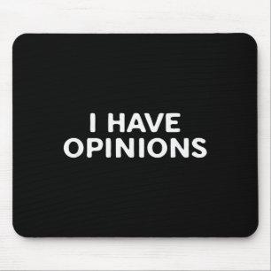 I Have Onions Bold Funny Statement Design Mouse Mat