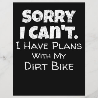 I Have Plans With My Dirt Bike Gift