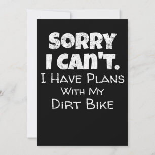 I Have Plans With My Dirt Bike Gift