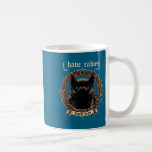 I Have Rabies Gothic Bat Dark Humor Shirt Mens Wom Coffee Mug