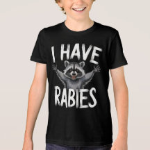 I Have Rabies Opossum Retro