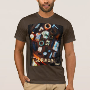 I Have Survival Skills Prepper Survivalist Design T-Shirt