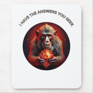 i Have The Answers You Seek Mouse Mat