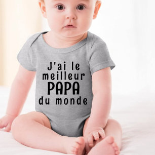 I have the best dad in the world baby bodysuit