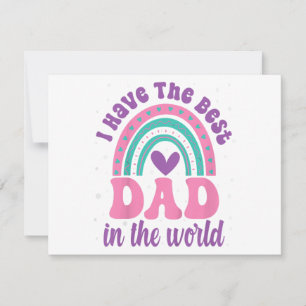 I Have The Best Dad In The World Toddler Girl Fath Save The Date
