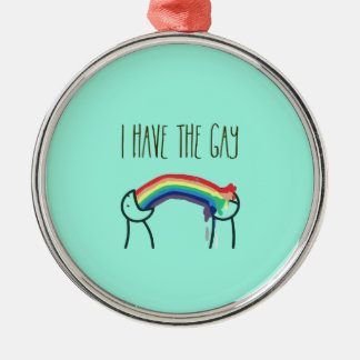I have the gay meme metal tree decoration
