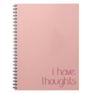 I Have Thoughts Simple Journal