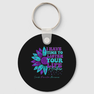 I Have Time To Listen Support Suicide Prevention A Key Ring