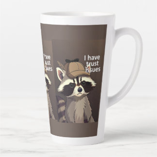 I Have Trust Issues Raccoon Mug | Funny Raccoon