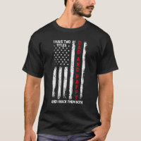 I Have Two Titles Dad And Pappy Men American Flag 