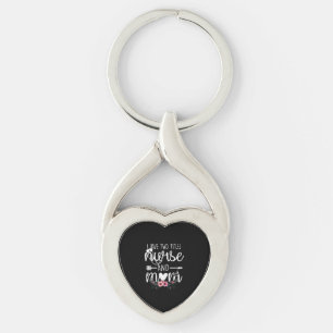 I have two titles Nurse and Mum I rock them both F Key Ring