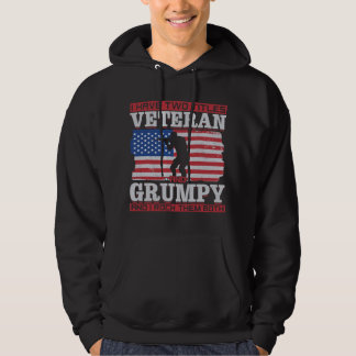 I have two titles Veteran and Grumpy and i Rock th Hoodie